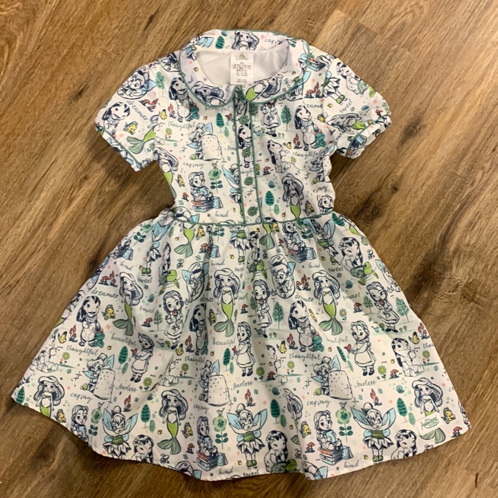 Disney Girls Animator’s Dress Size 5-6